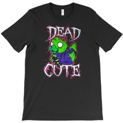 Cupcake Cult Damen Shirt LOVE TO DIE black-green