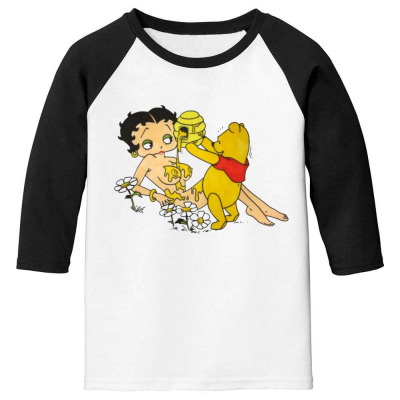 Custom Betty Boop And Winnie The Pooh Honey Adjustable Strap Totes By  Cm-arts - Artistshot