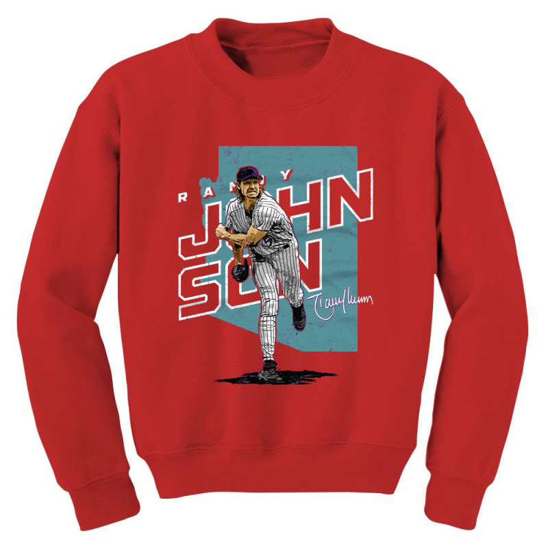 Randy Johnson Player Map Youth Sweatshirt by kr205 | Artistshot