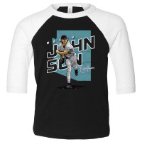 Randy Johnson Player Map Toddler 3/4 Sleeve Tee | Artistshot