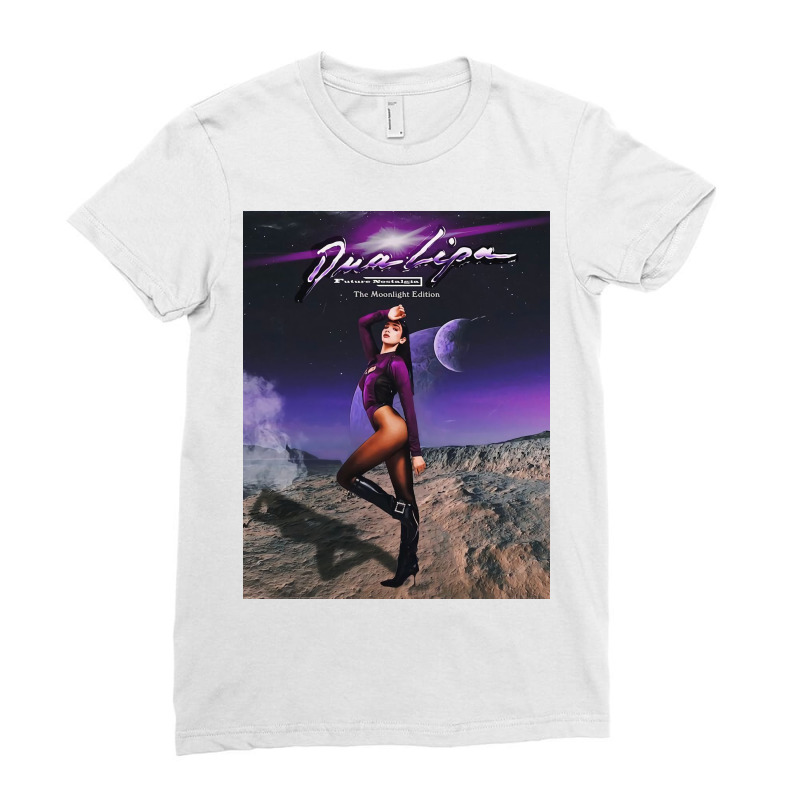 Dua Future Nonstalgia The Moonlight Edition Ladies Fitted T-Shirt by annaponder | Artistshot