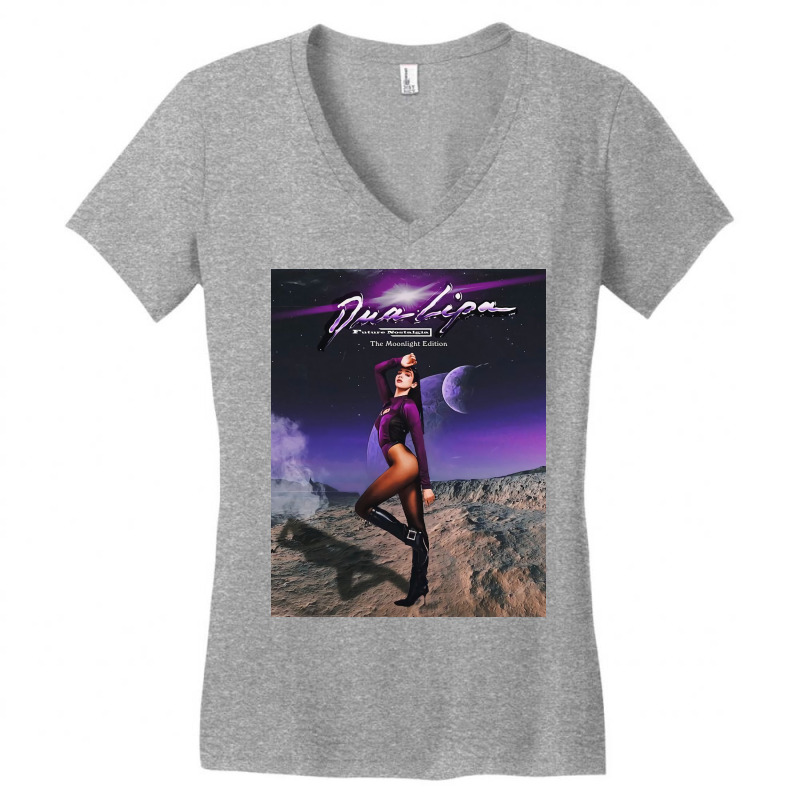 Dua Future Nonstalgia The Moonlight Edition Women's V-Neck T-Shirt by annaponder | Artistshot