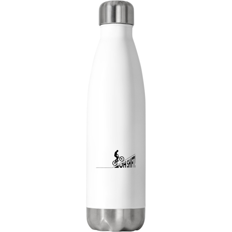 Oh Shift Stainless Steel Water Bottle | Artistshot