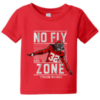 Tyrann Mathieu No Fly Zone Baby Tee | Artistshot