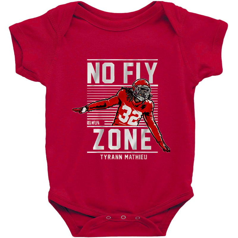 Tyrann Mathieu No Fly Zone Baby Bodysuit by kr205 | Artistshot