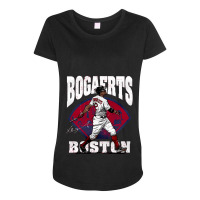 Xander Bogaerts Field Maternity Scoop Neck T-shirt | Artistshot