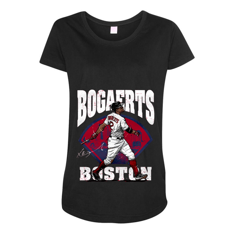 Xander Bogaerts Field Maternity Scoop Neck T-shirt by kr205 | Artistshot