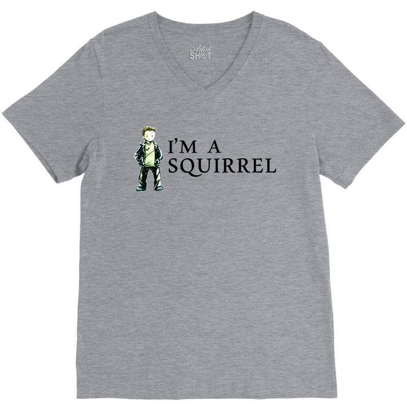 Squirrel V-neck Tee | Artistshot