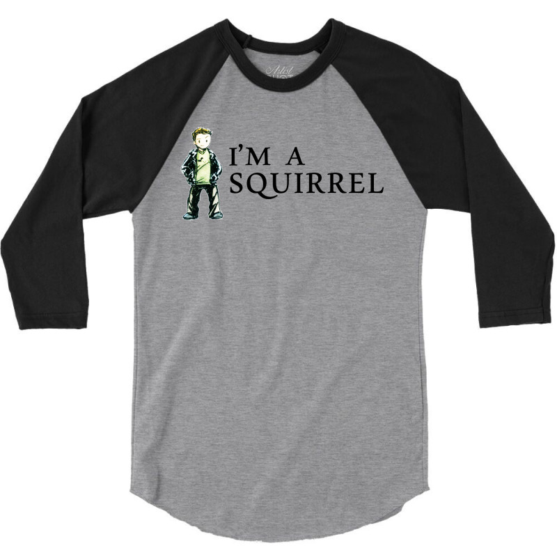 Squirrel 3/4 Sleeve Shirt | Artistshot