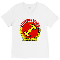 Stonecutters V-neck Tee | Artistshot