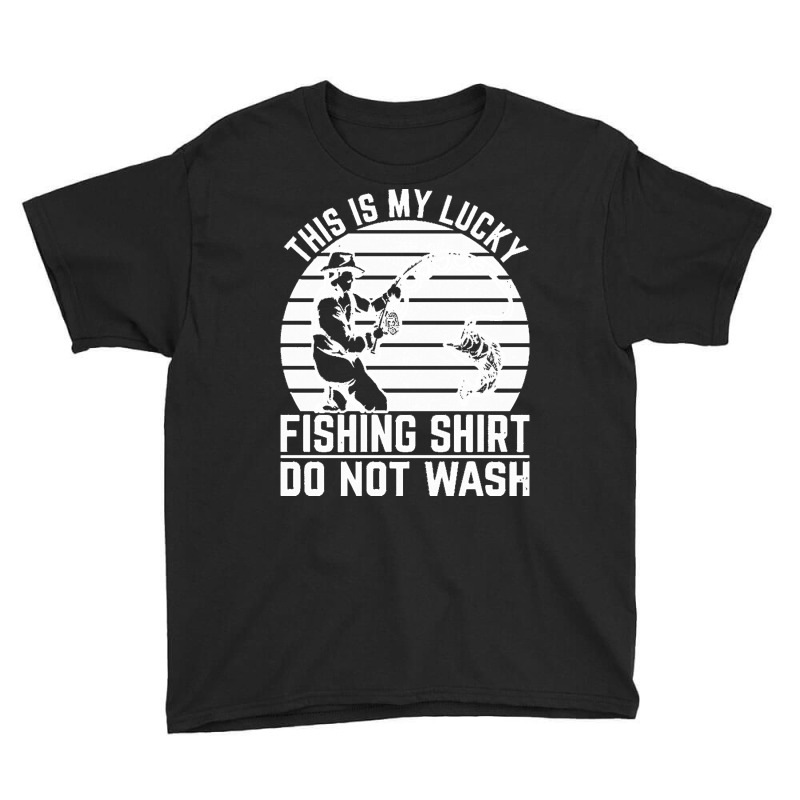 Fishing T  Shirt Funny Fisherman Fisher Angling Fish Fishing T  Shirt Youth Tee by cabotageevolve | Artistshot