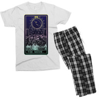 The Moon Tarot Card Witch Aesthetic Witchy Major Arcana T Shirt Men's T-shirt Pajama Set | Artistshot