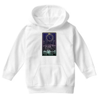 The Moon Tarot Card Witch Aesthetic Witchy Major Arcana T Shirt Youth Hoodie | Artistshot