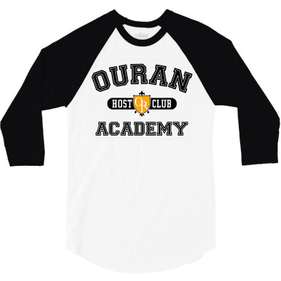 Ouran Highschool Host 3/4 Sleeve Shirt Designed By Jurdex Tees