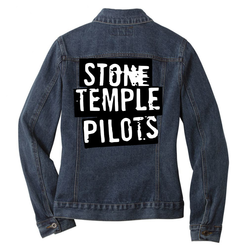 Stone Temple Pilot Ladies Denim Jacket by Rizkie77 | Artistshot