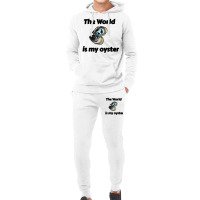 The World Is My Oyster Hoodie & Jogger Set | Artistshot