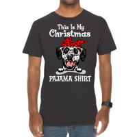 Dalmatian Dog This Is My Christmas Pajama Dalmatian Buffalo Plaid 31 D Vintage T-shirt | Artistshot