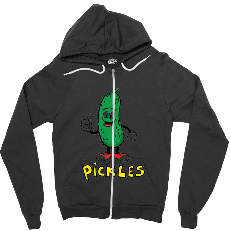 Pickles Zipper Hoodie by saterseim | Artistshot