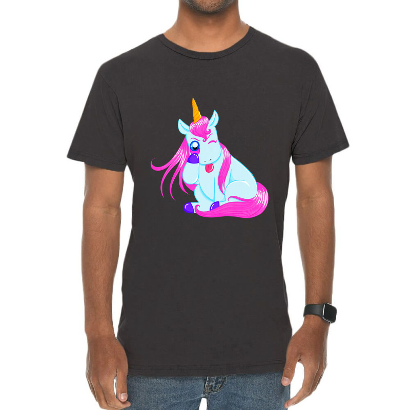 Unicorn Attitude T Shirt Vintage T-shirt | Artistshot