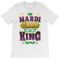 Mardi Gras King Fun Parade Mardi Gras Carnival Costume Party T Shirt T-shirt | Artistshot