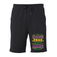 Mardi Gras King Fun Parade Mardi Gras Carnival Costume Party T Shirt Fleece Short | Artistshot