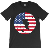 4th Of July Flag Hockey T-shirt | Artistshot