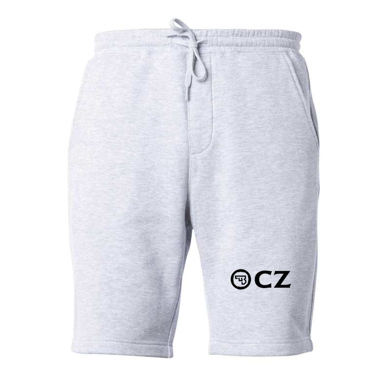 Best Of The Best Cz Pistol Black Design Fleece Short | Artistshot