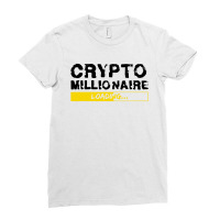 Crypto Millionaire Loading Ladies Fitted T-shirt | Artistshot