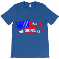 Patriotic We The People Vintage Usa Flag 1776 T-shirt | Artistshot