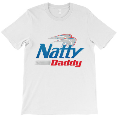 Natty Daddy (on Back) Funny Father's Day T-shirt Designed By Vanitty Massallo