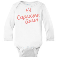 Capricorn Queen Born In December January Birthday Gift Pullover Hoodie Long Sleeve Baby Bodysuit | Artistshot