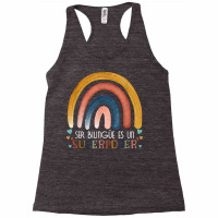 Ser Bilingue Es Un Superpoder Spanish Teacher Esl Teacher T Shirt Racerback Tank | Artistshot