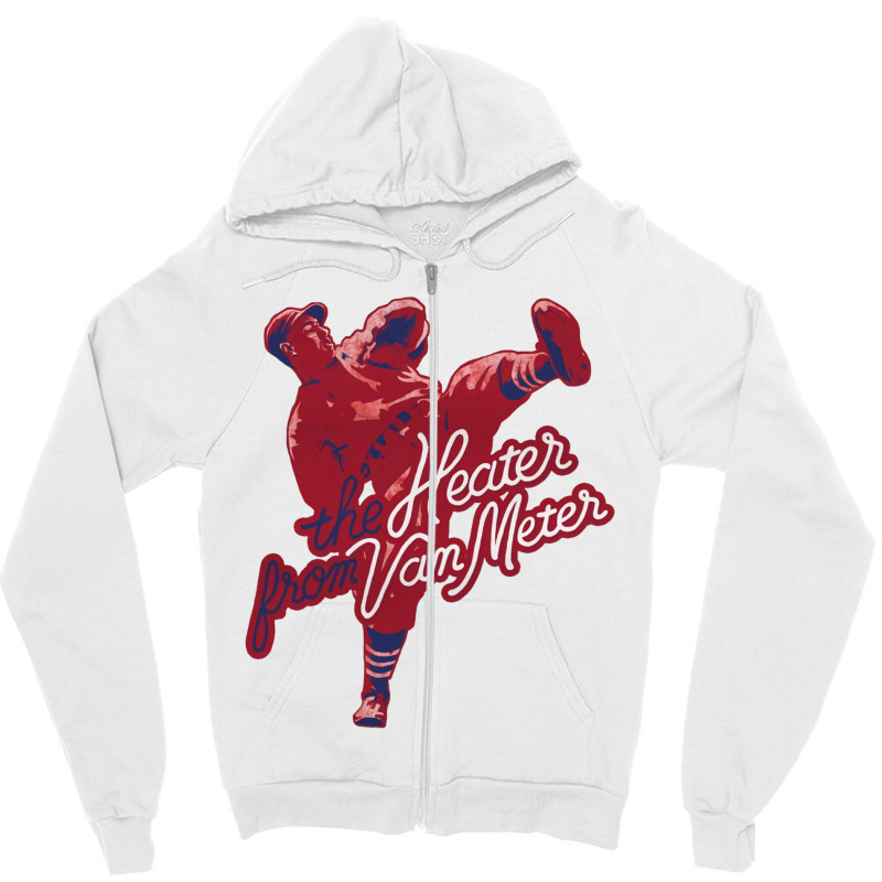 Bob Feller Heater Zipper Hoodie by kr205 | Artistshot