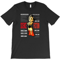 Custom Astro Boy Science Fiction Vintage T-shirt By Cm-arts