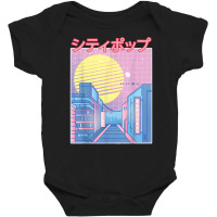 Japan City Pop Kawaii 80s Japanese Anime Music Aesthetic T Shirt Baby Bodysuit | Artistshot