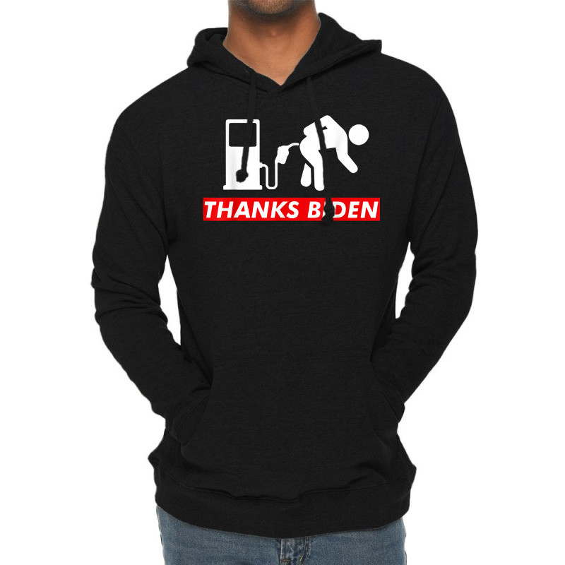 Thanks Bi.den For Ga.s Prices Anti Democrat T Shirt Lightweight Hoodie by kylanaalamos | Artistshot