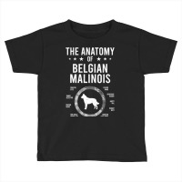 Anatomy Of Belgian Malinois Dog Lover Toddler T-shirt | Artistshot