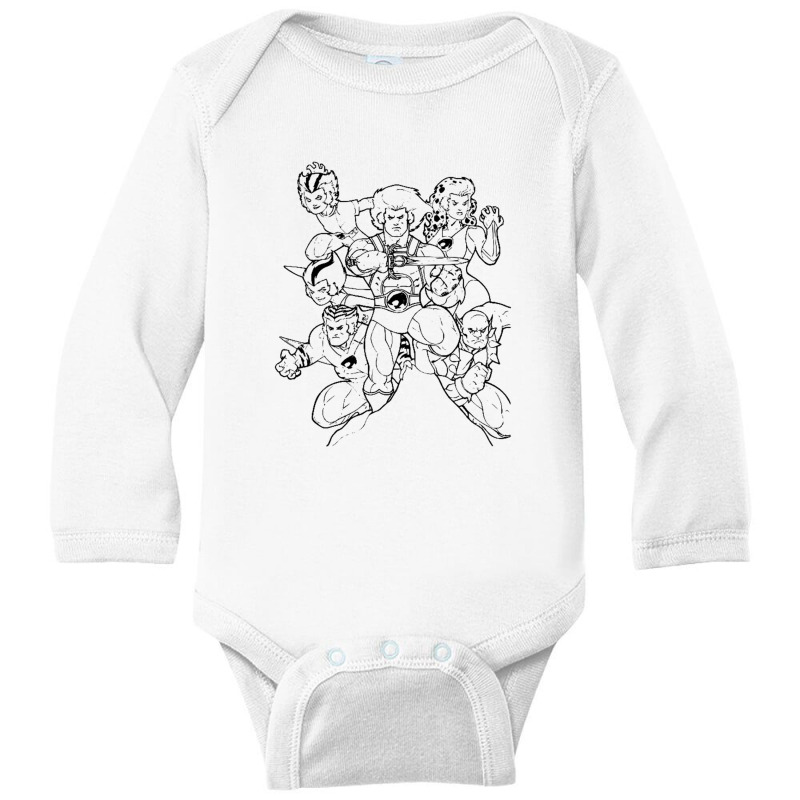 Thundercats 2 Long Sleeve Baby Bodysuit by saterseim | Artistshot