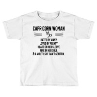 Capricorn Woman Toddler T-shirt | Artistshot