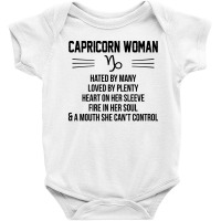 Capricorn Woman Baby Bodysuit | Artistshot