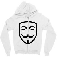 Anonymous Vector Zipper Hoodie | Artistshot