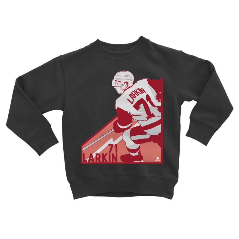 Dylan Larkin Angle Toddler Sweatshirt by kr205 | Artistshot