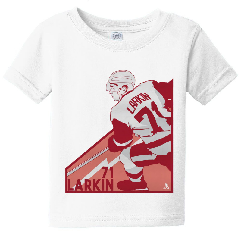 Dylan Larkin Angle Baby Tee by kr205 | Artistshot