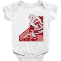 Dylan Larkin Angle Baby Bodysuit | Artistshot