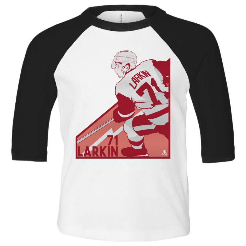 Dylan Larkin Angle Toddler 3/4 Sleeve Tee by kr205 | Artistshot