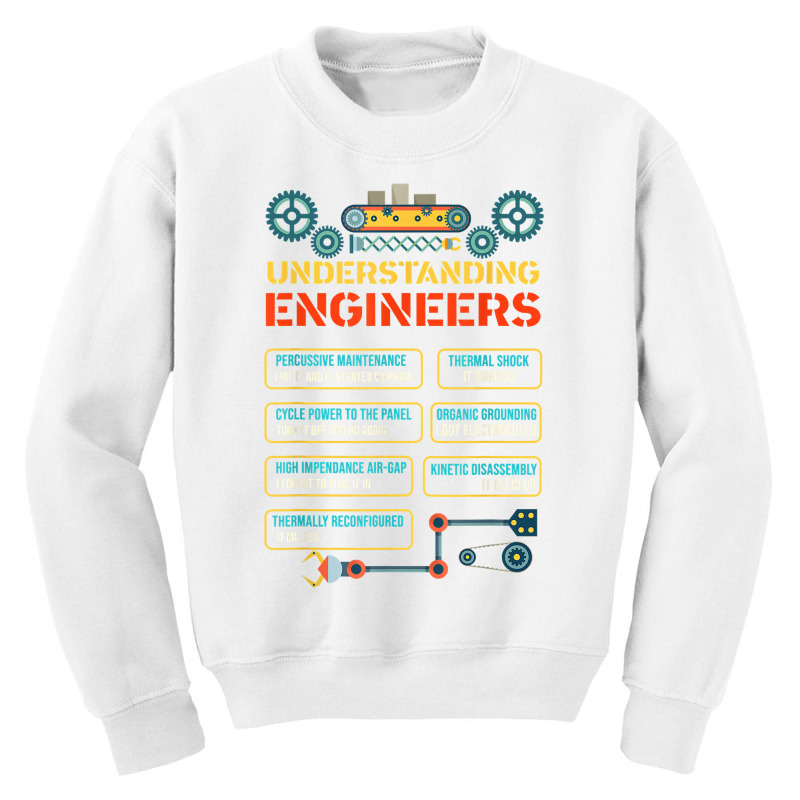 Understanding Engineers Funny Engineering T Shirt Youth Sweatshirt by kylanaalamos | Artistshot