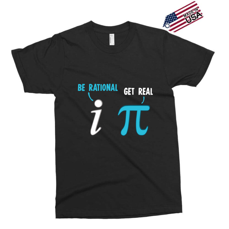 Be Rational Get Real Funny Math Joke Statistics Pun Pullover Exclusive T-shirt by Hoangduong | Artistshot