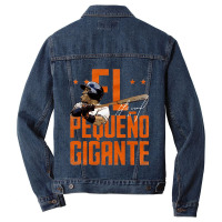 El Pequeno Gigante Men Denim Jacket | Artistshot