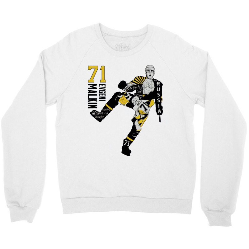 Evgeni Malkin 71 Crewneck Sweatshirt by kr205 | Artistshot