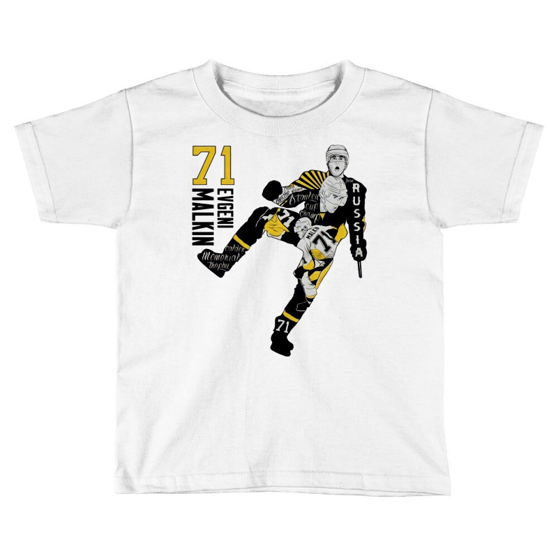 Evgeni Malkin 71 Toddler T-shirt by kr205 | Artistshot